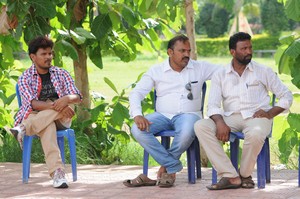 Rendaksharaalu Movie Working Stills